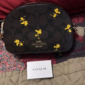 Coach X Peanuts crossbody purse nwot